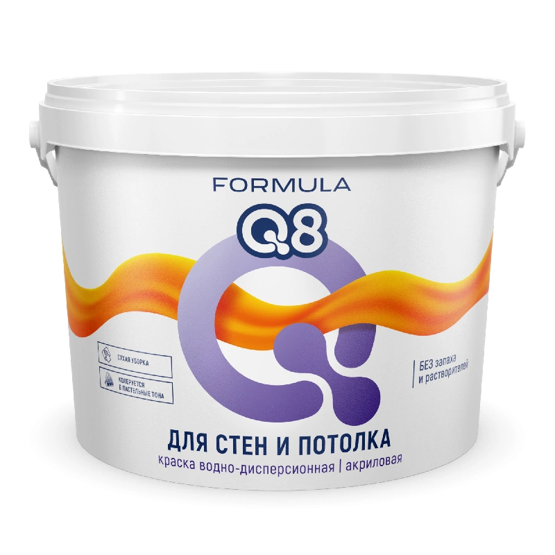 Краска Интерьерная "Formula Q8" (25 кг)