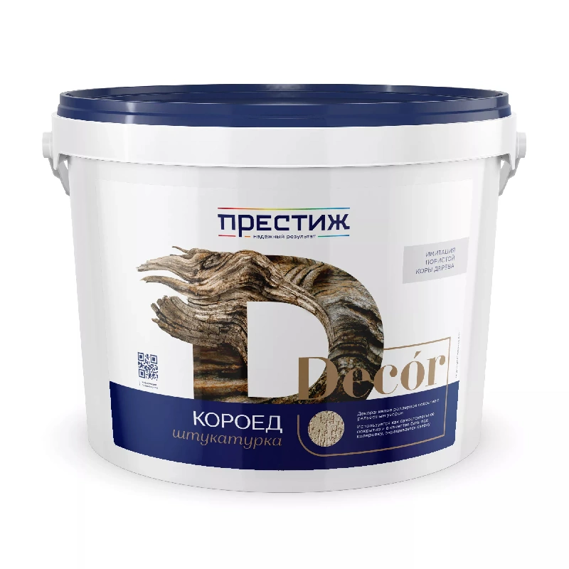 Штукатурка Короед "Престиж" Среднезернистая (14 кг)