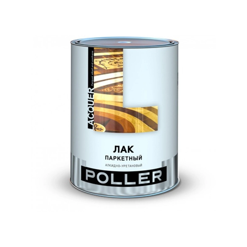 Лак Паркетный "Poller" матовый (0,9 л)