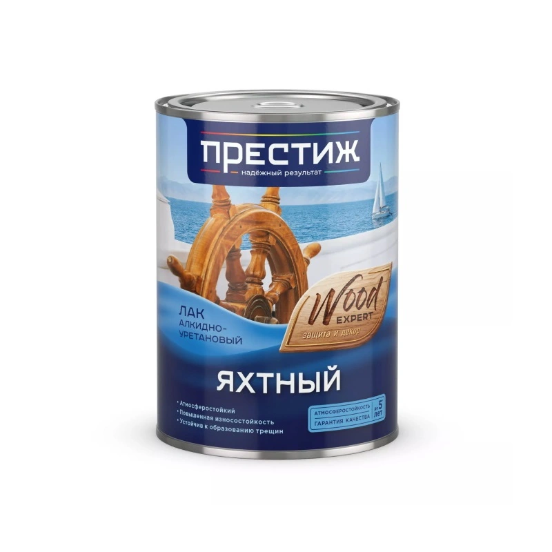 Лак Яхтный "Престиж" Полуматовый (0,9 л)