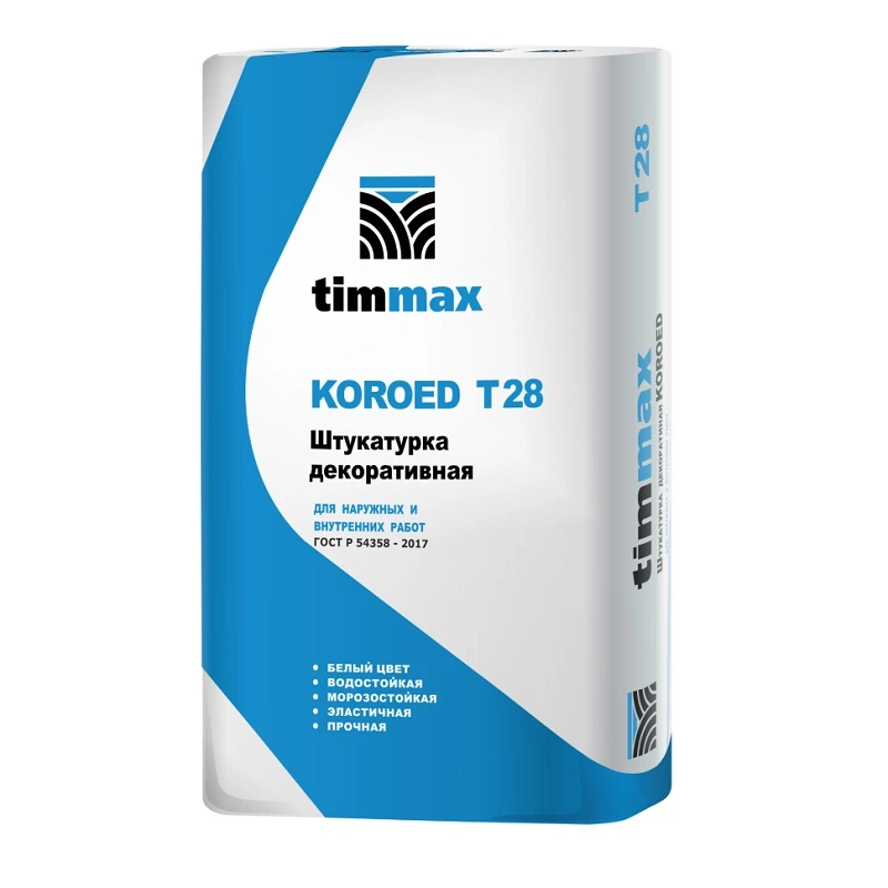 Koroed T28 "timmax" Штукатурка декоративная (20 кг)