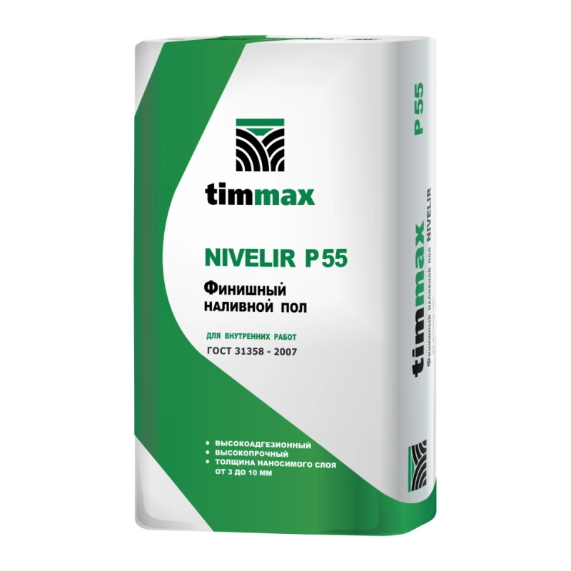 Nivelir Р55 "timmax" Финишный наливной пол (20 кг)