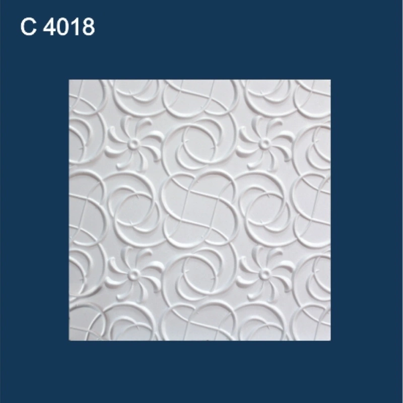 С4018 Плита потолочная бесшовная инжекционная "Солид"