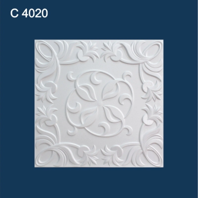 С4020 Плита потолочная бесшовная инжекционная "Солид"