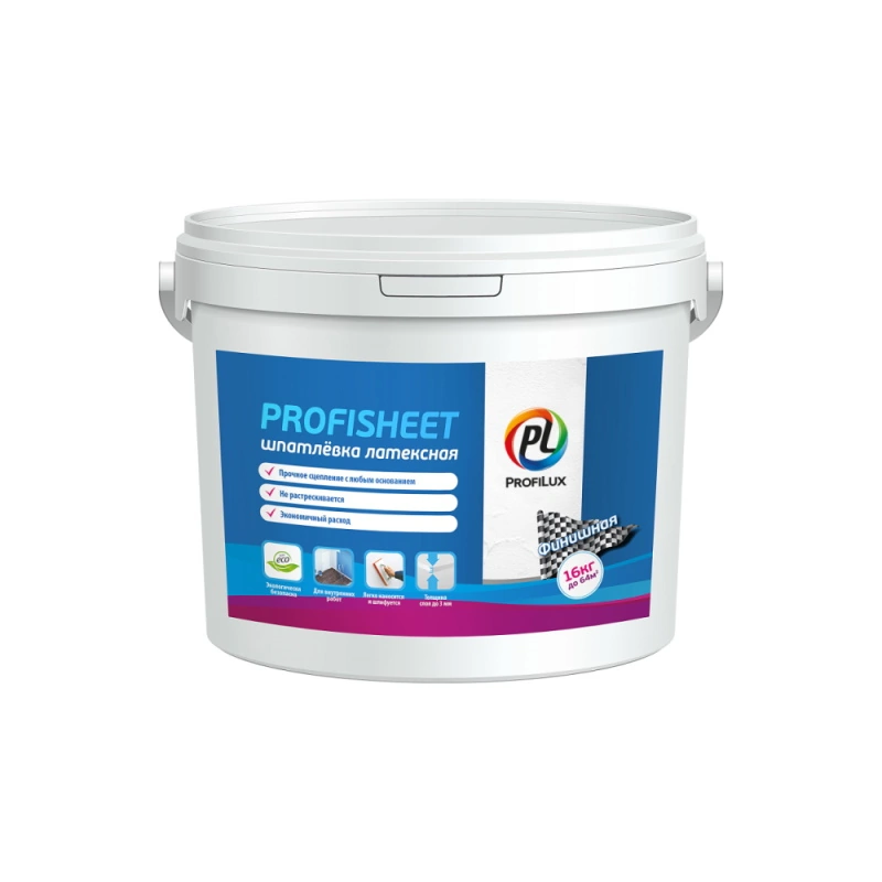 Шпатлевка «PROFISHEET» латексная "Profilux" (1,5 кг)