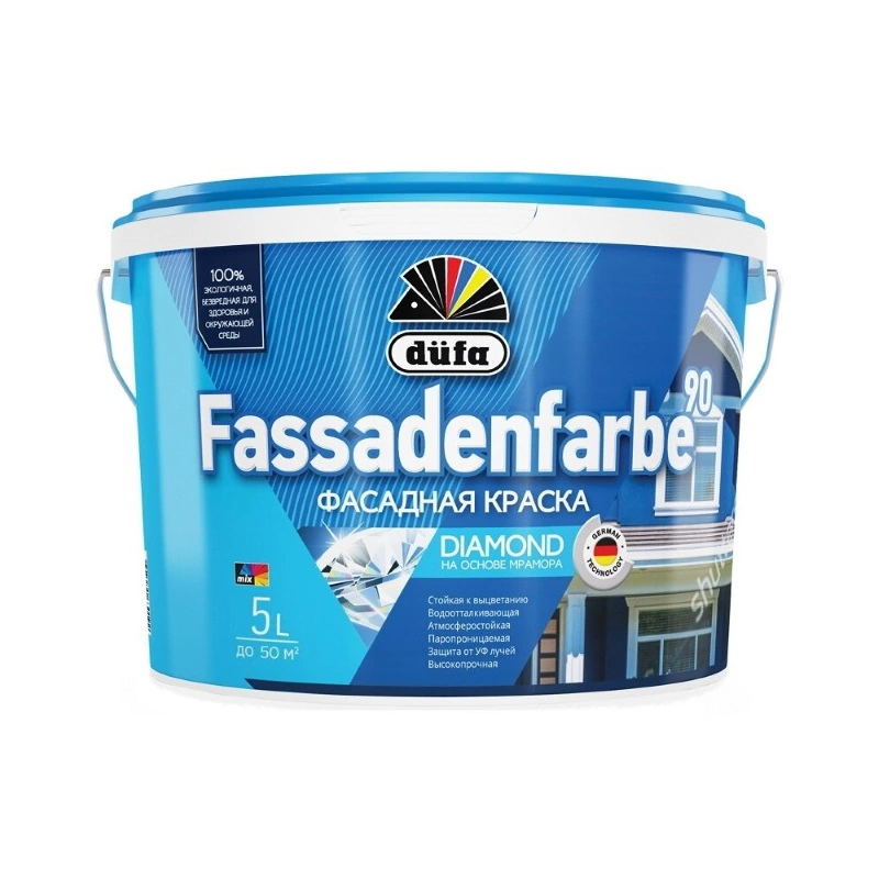 Краска «Fassadenfarbe» RD90 "Dufa" (5 л)