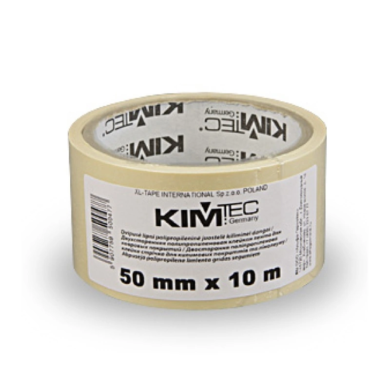 Лента двухсторонняя на полипропиленовой основе «Kim Tec» (50 мм×10 м)