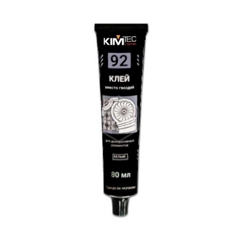 Клей для декора 92 Белый "Kim Tec" (80 мл)
