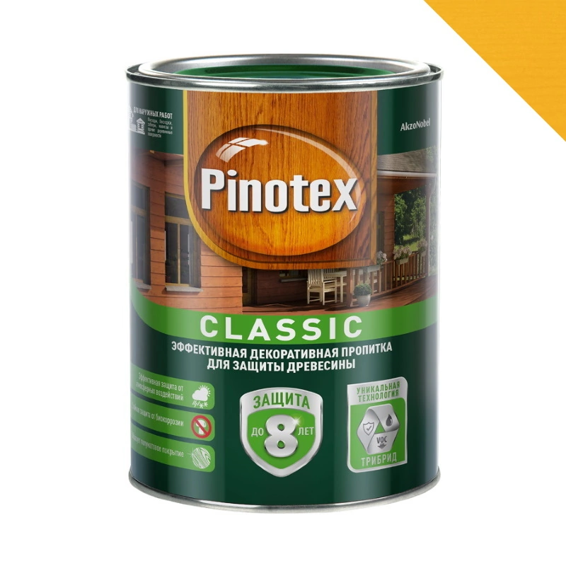 Пропитка Калужница "Pinotex Classic" (1 л)