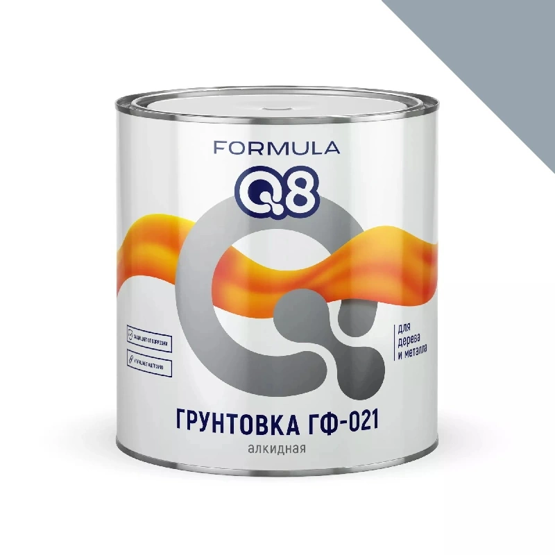 Грунт ГФ-021 Серая "Formula Q8" (2,7 кг)