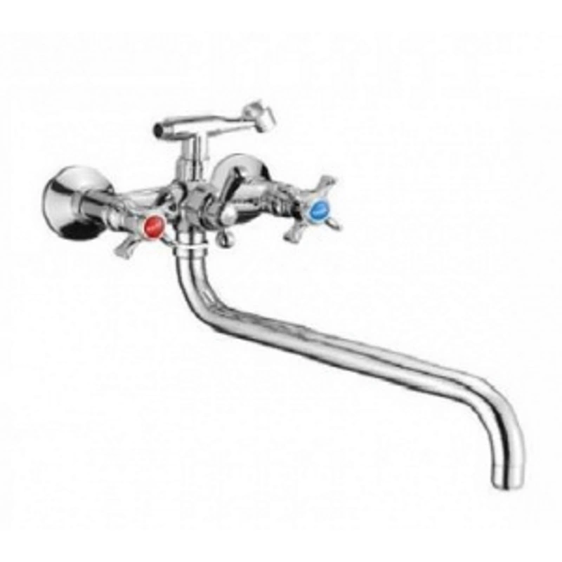 Смеситель для ванны "BL-P 2611" двуручковый