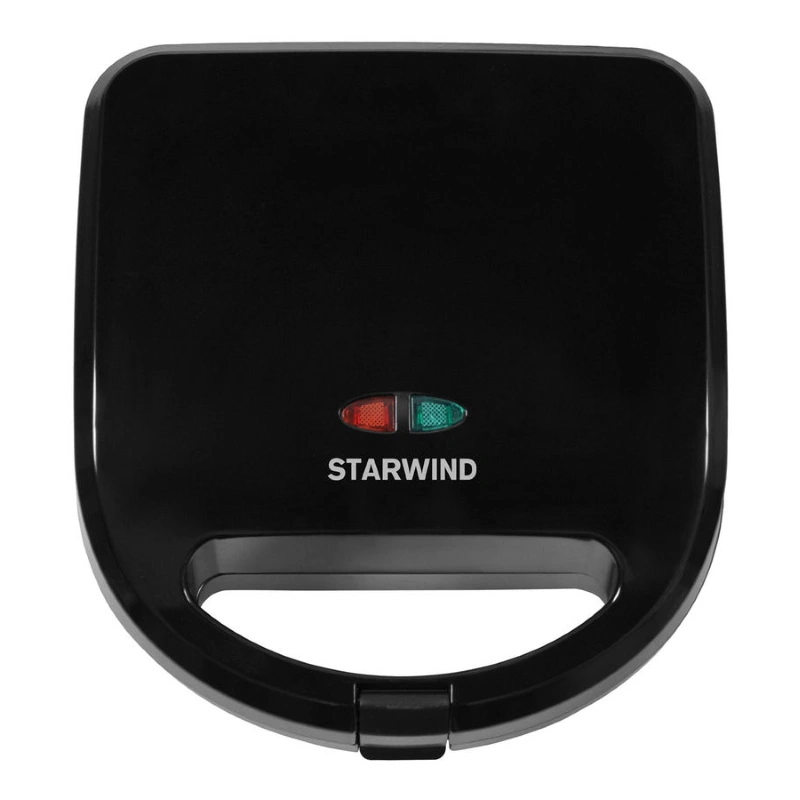 Сэндвичница, Черная "StarWind" (750 Вт)