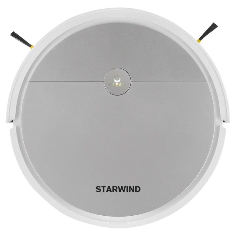 Робот-пылесос, Серебристый с белым "StarWind" (15 Вт)