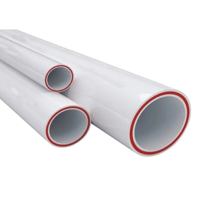 Труба армированная стекловолокном Glass Fiber PPR-GF-PPR SDR6 Белая GP (PN25, Ø20×3,4 мм)