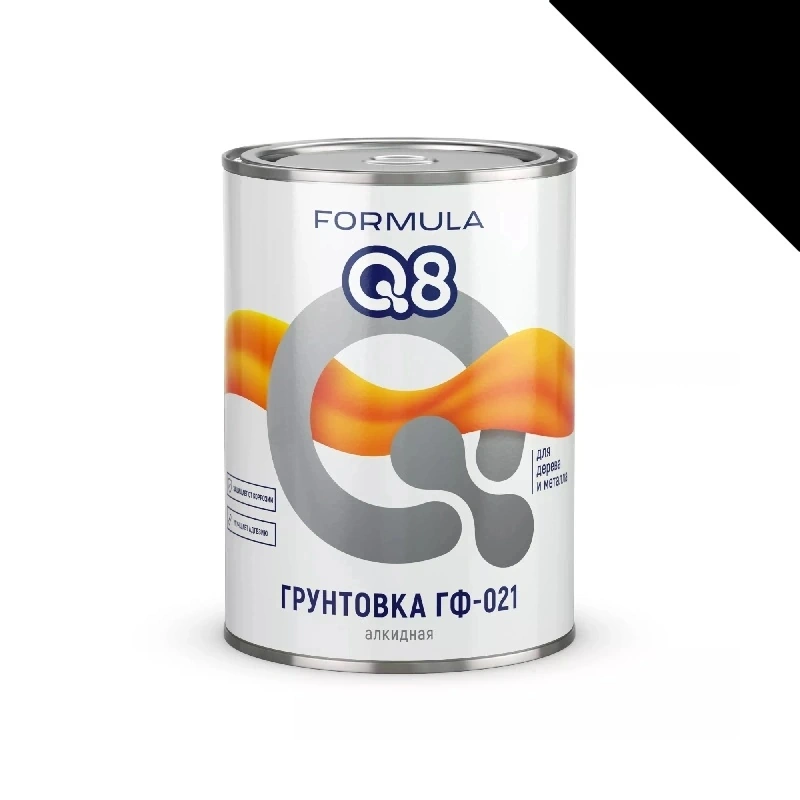 Грунт ГФ-021 Чёрная "Formula Q8" (0,9 кг)