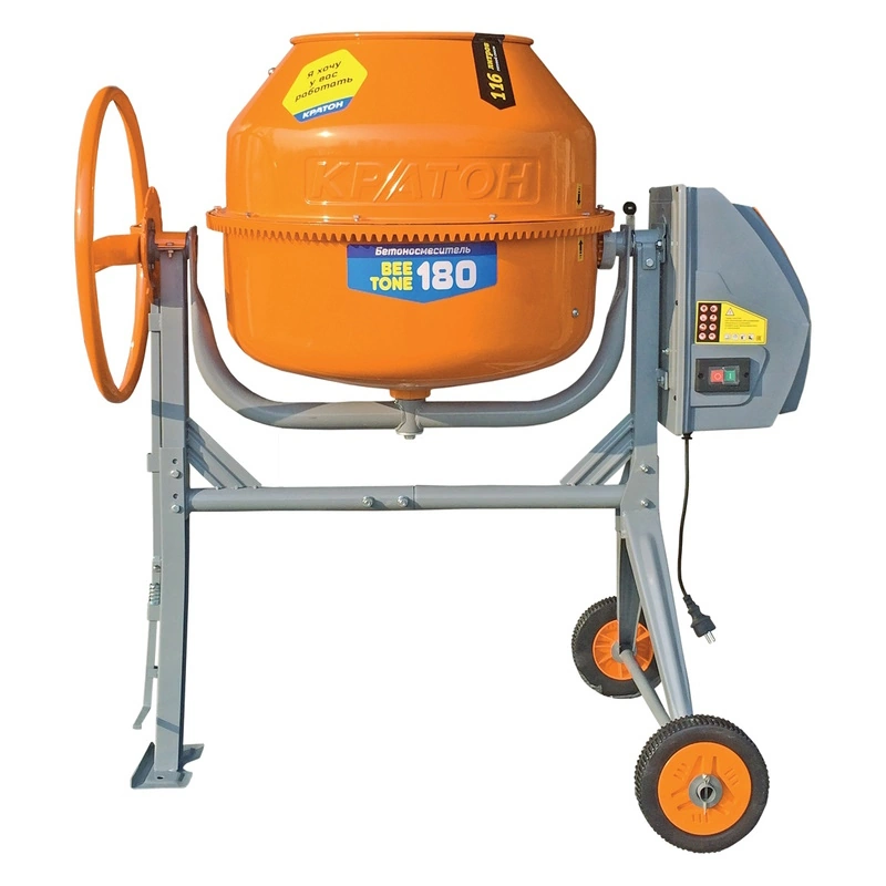 Бетоносмеситель BeeTone 180 "Кратон" (650 Вт; 180 л)